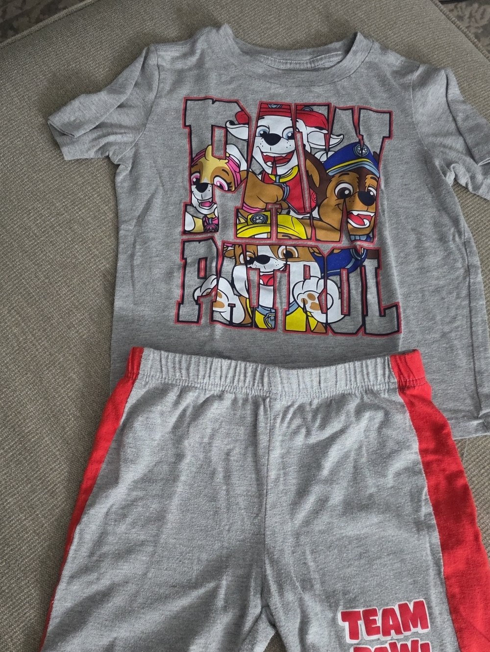 Nickelodeon Paw Patrol Gray Kids Comfy Wear Or Pajamas Size 5T